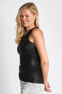 ZHARIA METALLIC Damen Tops & Shirts