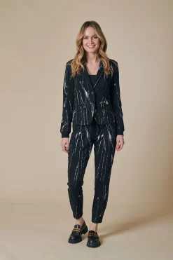 Online ZHBETSY ABSTRACT Damen Blazer