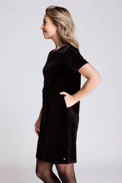 Sale ZHCITRA VELVET Damen Kleider