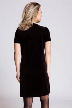 Sale ZHCITRA VELVET Damen Kleider