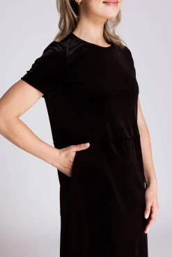 Sale ZHCITRA VELVET Damen Kleider