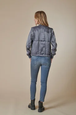 New ZHDALS METALLIC Damen Jacken & Mäntel