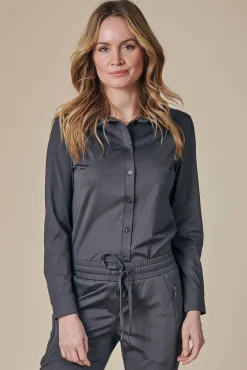 Hot ZHFAYE TECHNO Damen Blusen & Hemden