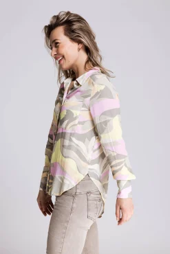 New ZHFLEUR Damen Blusen & Hemden
