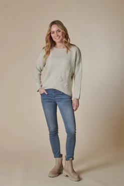 Clearance ZHNINA FLOWER Damen Pullover & Strick