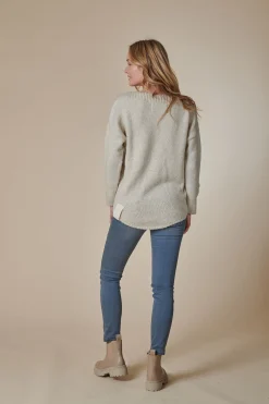 Clearance ZHNINA FLOWER Damen Pullover & Strick