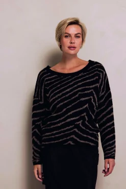 Hot ZHNINA ZEBRA Damen Pullover & Strick