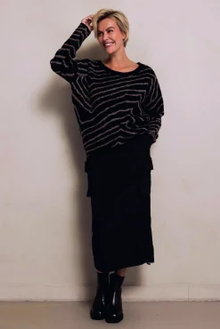 Hot ZHNINA ZEBRA Damen Pullover & Strick