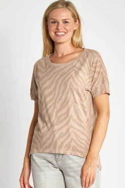 ZHRAHEL AOP Damen Tops & Shirts
