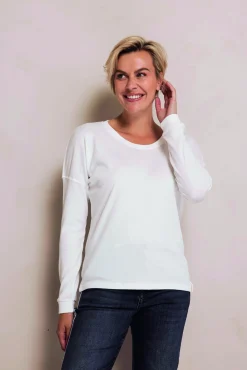 New ZHRAHEL LS Damen Tops & Shirts